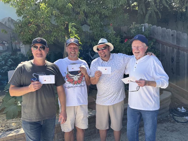 1st Place La Squadra Aprile Bocce Tournament