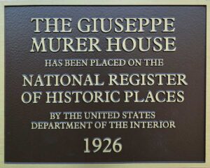 Murer House Foundation, Folsom California - National Register of Historic Places