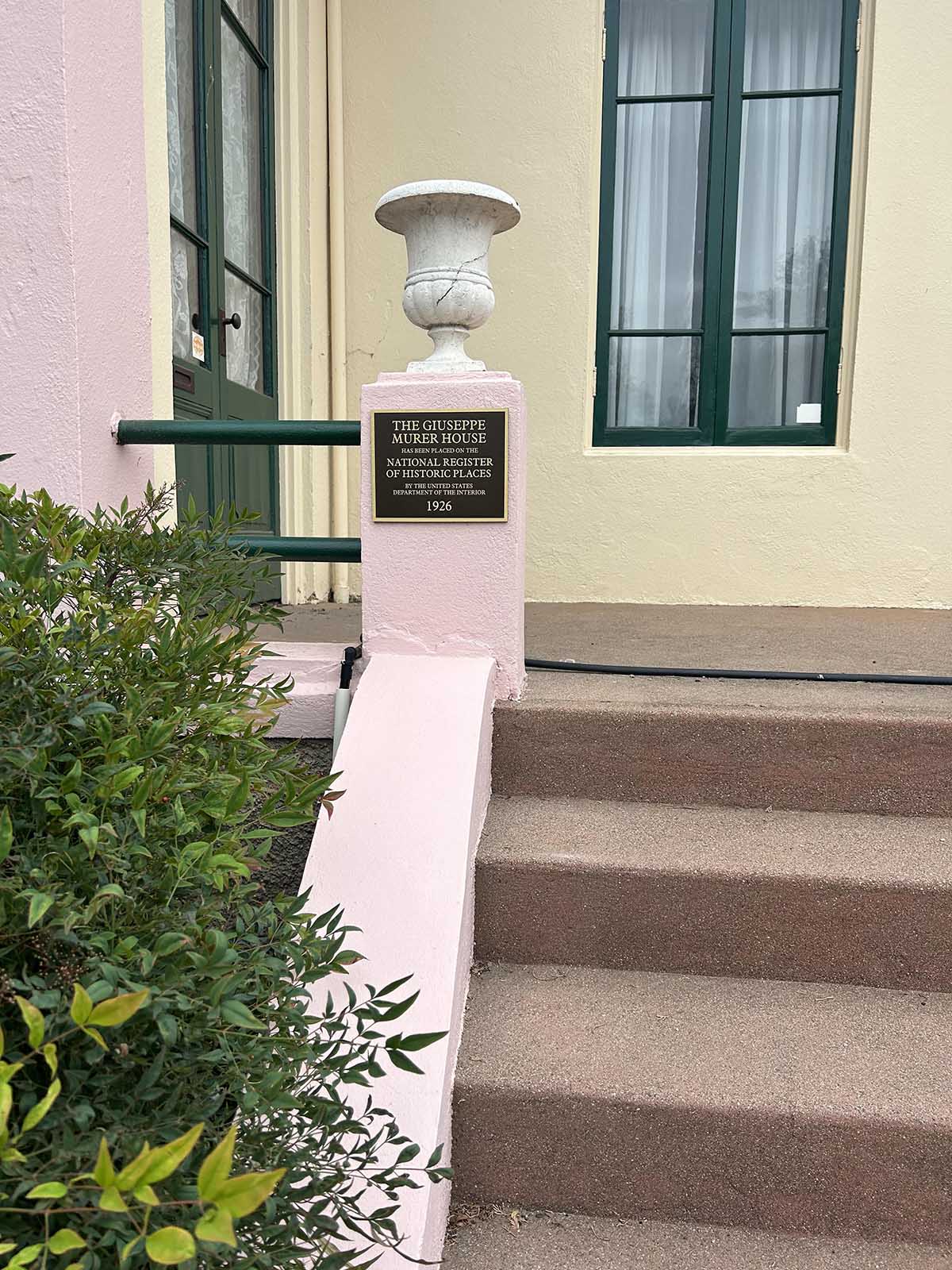 Murer House Foundation, Folsom California - National Register of Historic Places