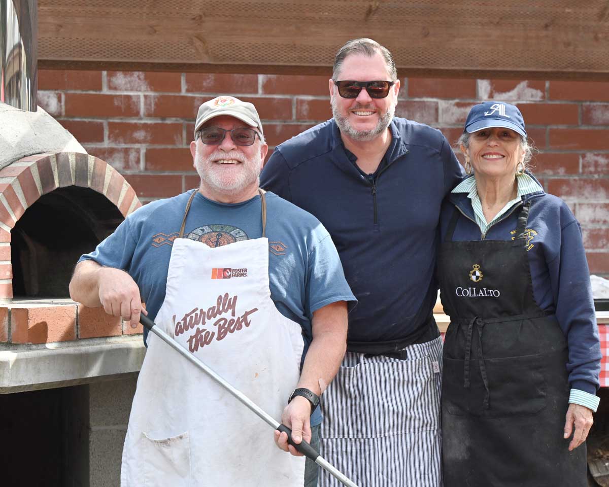 Murer House Gardens and Foundation, Folsom California - Pizza Crew from Bocce Tournament